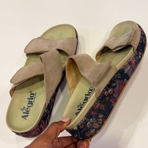 Alegria PG Lite Masie Jean leather Slide Sandals